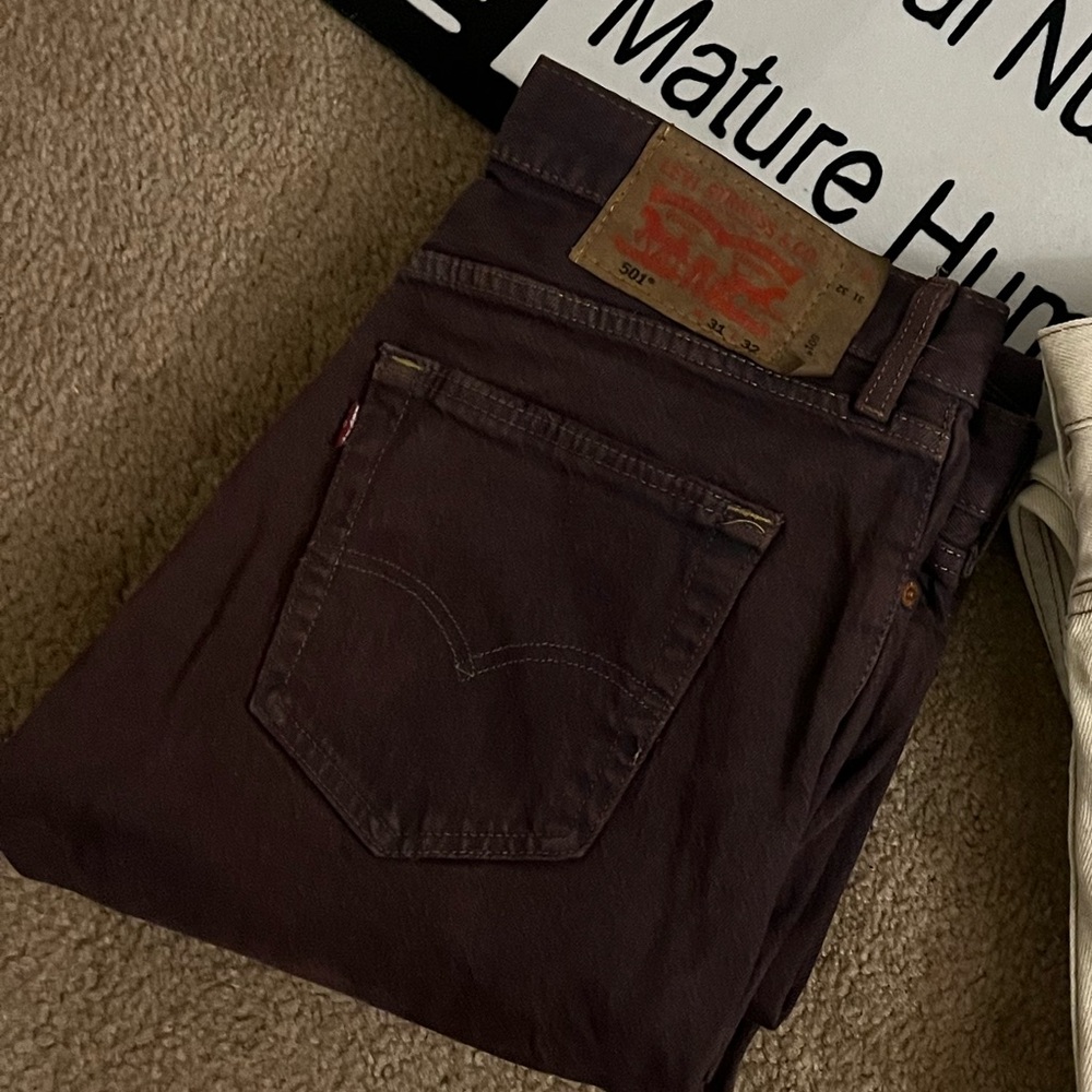 Levi 501s (Purple) Men’s